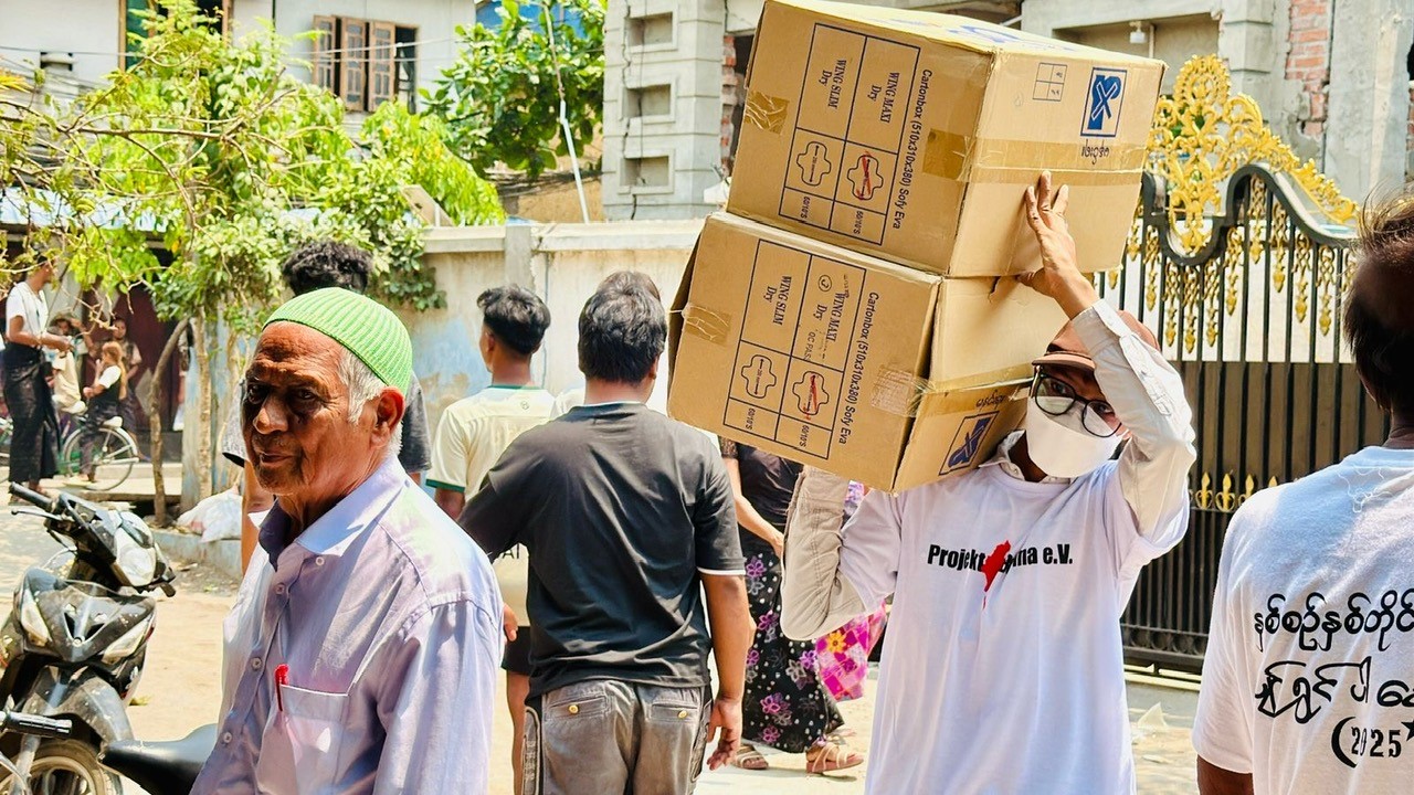 Aktuelles – LandsAid Hilfsgüterverteilungen in Myanmar